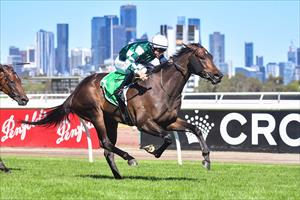 Treasurethe Moment, Kewney Stakes, Flemington 8 March 2025